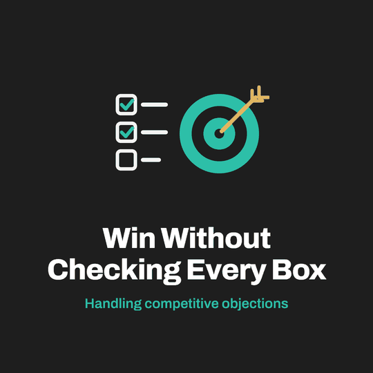 How to Win When You Don’t Check Every Box